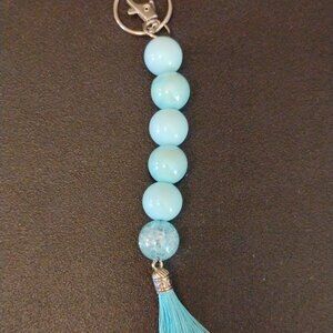 Handmade Silicone Beaded Keyrings